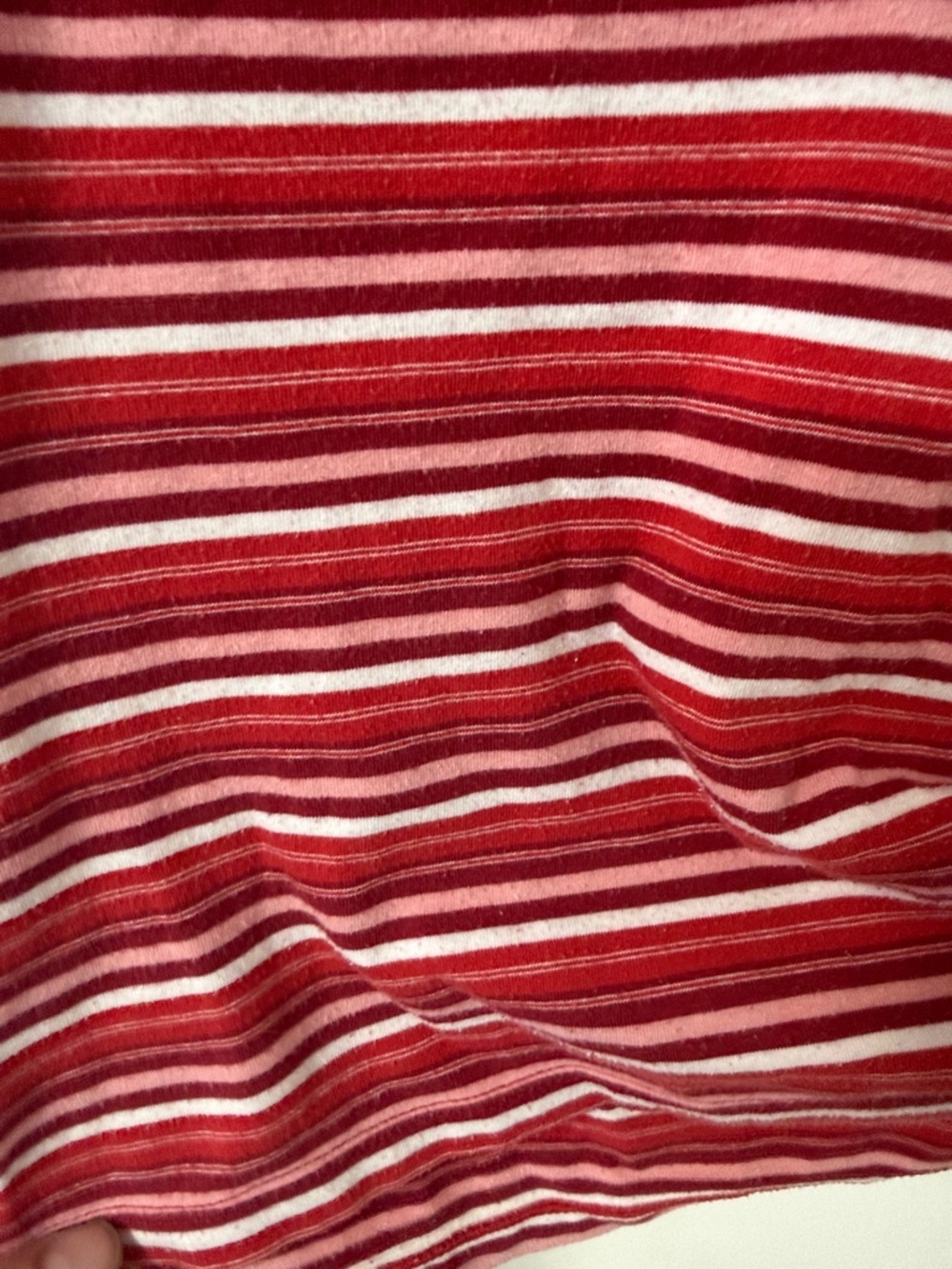 Mossimo Supply Co. Red and White Striped Short Sleeve Polo Tee 90’s Y2K - Picture 6 of 6